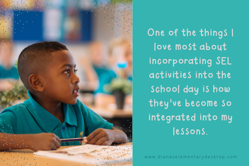 What does social emotional learning mean and how can it be incorporated into any lesson