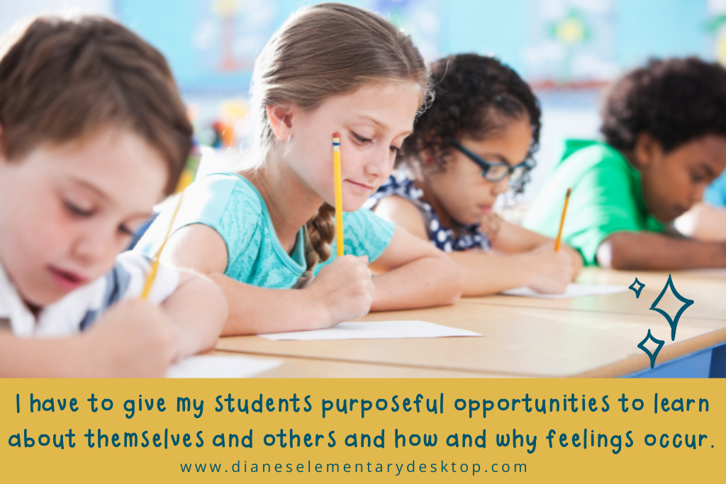 social emotional learning in elementary schools as these students write about how they feel